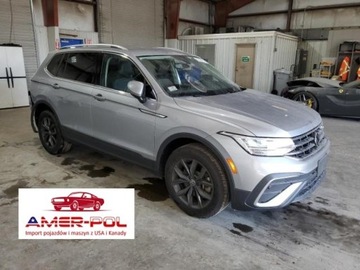 Volkswagen Tiguan II 2022 Volkswagen Tiguan 2022 r., 2,0L SE 4X4 2.0 Benzyna 184KM
