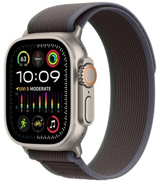 SMARTWATCH APPLE WATCH ULTRA 2 49MM TITANIUM CELLULAR LTE - JAK NOWY - 100%