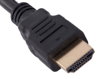 КАБЕЛЬ VGA–HDMI, ЗОЛОТЫЕ РАЗЪЕМЫ, 2 М, КАБЕЛЬ D-SUB FULL HD