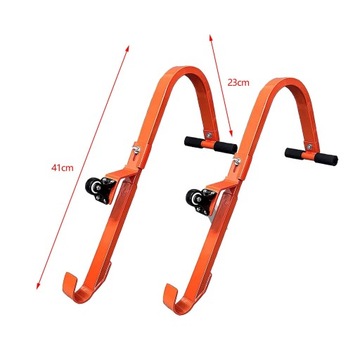 2 шт. Крючок для лестницы на крышу Противоскользящий крюк для лестницы на крышу