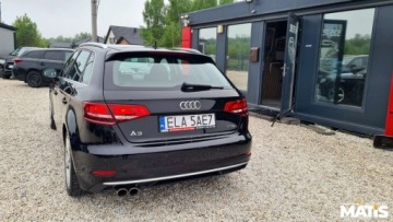 Audi A3 8V Sportback 5d Facelifting 1.5 TFSI 150KM 2017 Audi A3 Sportback 1.5T 150KM manual Navi czujniki climatronic 100 bezwypad, zdjęcie 22