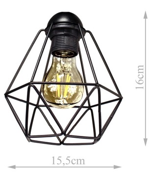 МЕТАЛЛИЧЕСКИЙ абажур DIAMOND WIRE, 8 ЦВЕТОВ