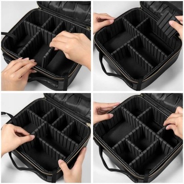 ЖЕНСКАЯ МУЖСКАЯ ДОРОЖНАЯ КОСМЕТИЧЕСКАЯ СУМКА Чемодан КОСМЕТИЧЕСКАЯ СУМКА - БОЛЬШАЯ