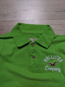 Hollister by Abercrombie company logo polo S