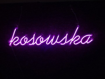 NKOSOWSKA NAPIS Kosowska PC4 NEON LED 611X140MM