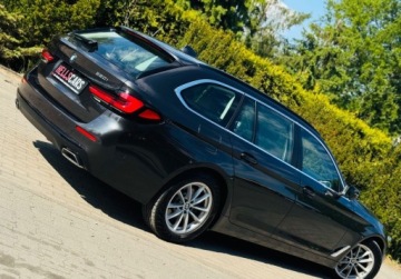 BMW Seria 5 G30-G31 Touring Facelifting 2.0 520i 184KM 2021 BMW Seria 5 LIFT Virtual Panorama SportLine Bi Led Serwis Gwarancja Max Op, zdjęcie 9