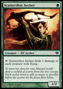 Karta Magic: Scattershot Archer