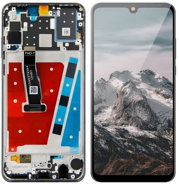 WYŚWIETLACZ HUAWEI P30 LITE MAR-LX1A RAMKA CZARNY
