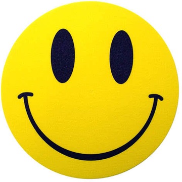 Slipmaty Smiley Face [para] MATY DO GRAMOFONU