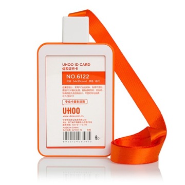 Etui holder na identyfikator kartę pionowe 6122