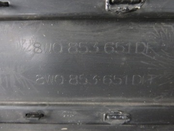 AUDI A4 S4 B9 8W0 РЕШЕТКА РАДИАТОРА 8W0853651DF