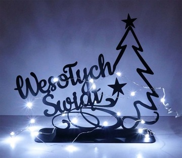 УКРАШЕНИЕ РОЖДЕСТВЕНСКОЙ ЕЛКИ ЛОФТ НА МЕТАЛЛИЧЕСКОЙ ПОЛКЕ