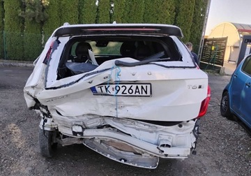 Volvo XC90 II SUV 2.0 T6 320KM 2017 Volvo XC 90 2017r, 2.0 Benzyna 4x4. AUT. 7osob. Uszkodzony przod i tyl. Je, zdjęcie 25