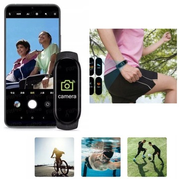 SMARTBAND OPASKA PULSOMETR SMARTWATCH + PASEK