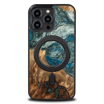 Pouzdro Bewood Unique pro iPhone 14 Pro Max Planety Země s MagSafe
