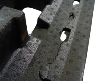 ЗАДНИЙ БАМПЕР JOURNEY FREEMONT ABSORBER ИЗ ПЕНОСТРОЕНИЯ