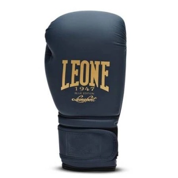 Боксерские перчатки Leone Blue Edition 10oz