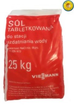 Sól zmiękczacza wody w tabletkach VIESSMANN teflon