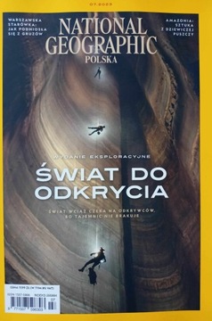 National Geographic 7/2023 ŚWIAT DO ODKRYCIA