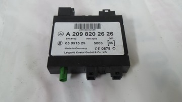 MODUŁ STEROWNIK KEYLESS GO CLK A2098202626 W209