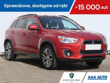 Mitsubishi ASX I SUV Facelifting 2015 1.6 117KM 2016 Mitsubishi ASX 1.6 MIVEC, Serwis ASO, Klima