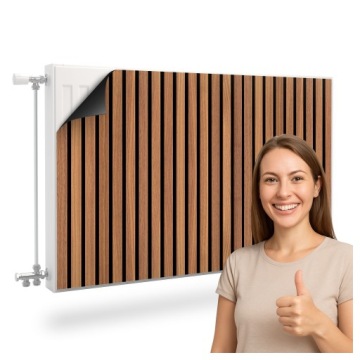 OSŁONA NA KALORYFER MATA MAGNETYCZNA MAGNES DESKI LAMELE EFEKT 3D 80x60
