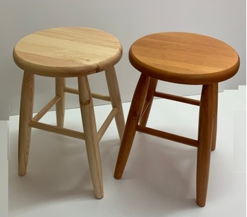 Solidny TABORET sosnowy 80cm Kwadrat lakierowany/olchowy Polski producent