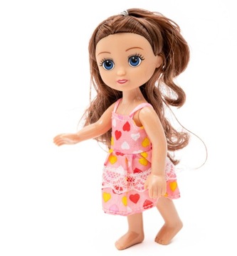 LITTLE GIRL Кукла Kaibibi Брюнетка + 2 платья Сумочка-расческа