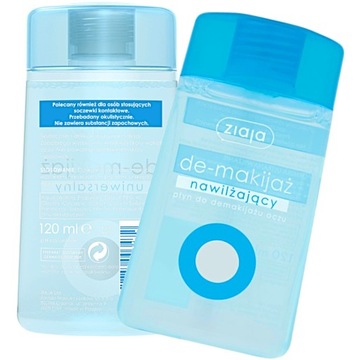 ZIAJA PŁYN DO DEMAKIJAŻU OCZU nawilżający