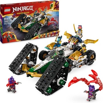 LEGO NINJAGO Wielofunkcyjny pojazd ninja, Zestaw 4 w 1