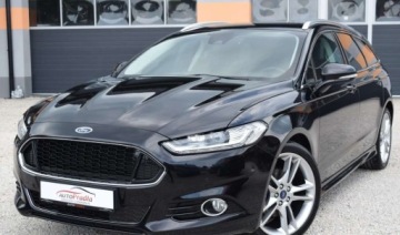 Ford Mondeo V Kombi 2.0 TDCi Bi-Turbo 210KM 2015 Ford Mondeo 2.0 TDCI 210 PS PowerShif ST-Line Fuul Ledy kamera Lopatki Na, zdjęcie 4