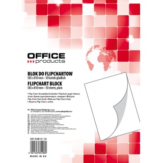 BLOK DO FLIPCHARTU 58,5x81cm GŁADK OFFICE PRODUCTS