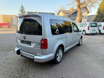Volkswagen Caddy IV Kombi Maxi 2.0 TDI SCR BlueMotion Technology 102KM 2018 Volkswagen Caddy niepełnosprawnych Rampa inwalida, zdjęcie 10