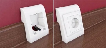 Коробка MULTIBOX ARBITON, планка LARS INDO для розетки