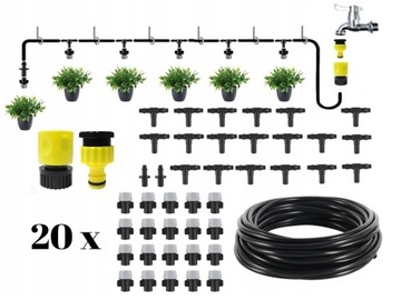 СИСТЕМА ОРОШЕНИЯ ВОДНАЯ ЗАВЕСА РАСПЫЛИТЕЛЬ САДОВОГО ТУМАНА 10м