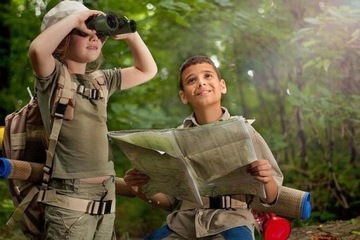 БИНОКЛЬ 8X21 ДЕНЬ НОЧЬ СТЕКЛЯННАЯ ОПТИКА ДЕТСКИЙ БИНОКЛЬ JUNIO