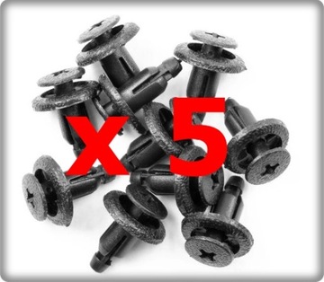 5x SPINKI SPINKA KOŁKI KOŁEK KLIPS OWIEWKA YAMAHA FJR XJ6 XJ FZ XT 6/10/12