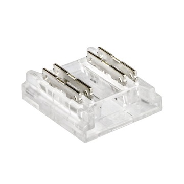 ZŁĄCZKA DO LED TAŚMA COB RGB 10mm PROSTA POJEDYNCZA BRILLO