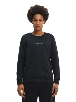 CALVIN KLEIN BLUZA MĘSKA L/S SWEATSHIRT BLACK r.S