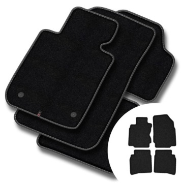 Velurové koberce Premium pro Nissan Note I E11 2006-2013