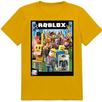 KOSZULKA DZIECIĘCA T-SHIRT DLA DZIECKA KOSZULKA ROBLOX 128 134 JAKOŚĆ