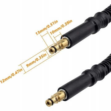 ШЛАНГ 10М KARCHER CLICK-CLICK CONNECT K2 K3 K4 K5 K6 K7 + VARIO LANCA ДЛЯ МАШИНЫ