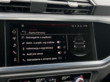 Audi Q3 II SUV 1.5 35 TFSI 150KM 2024 Audi Q3 Gwarancja VAT23 S line Matrix Pakiet czern 1.5 Benzyna, zdjęcie 27