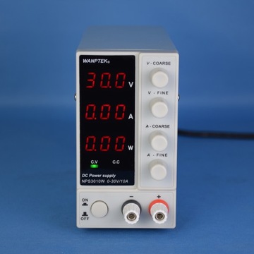Лабораторный источник питания 30В 10А постоянного тока