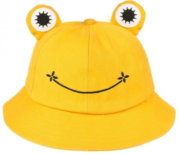 ДЕТСКАЯ ШЛЯПА-ВЕДРО ШЛЯПА-ЛЯГУШКА ШЛЯПА ДЛЯ РЫБАЛКИ ЛЕТНЯЯ ПЛЯЖНАЯ ЦВЕТА