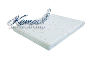 POKROWIEC na materac 120x210 Bambo na wymiar zamek