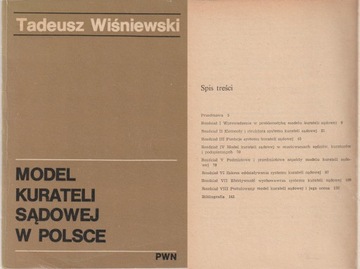 MODEL KURATELI SĄDOWEJ w POLSCE - Wiśniewski