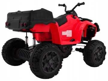 Wielki QUAD ATV XL 4x4 amortyzatory LED koła EVA