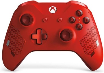 NOWY Pad kontroler BEZPRZEWODOWY Xbox One / Series / PC SPORT RED