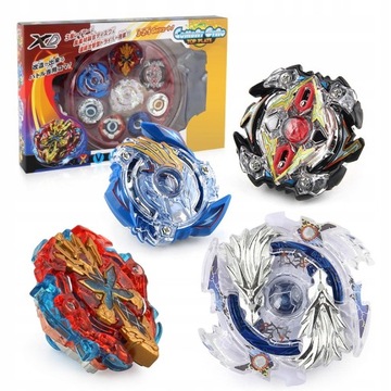 4 взрывных ДИСКА BEYBLADE SPINNER